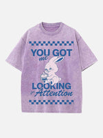 NewJeans Print Round Neck T-shirt