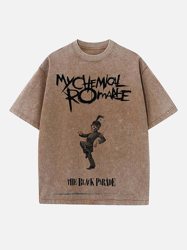 My Chemical Romance Print Round Neck T-shirt