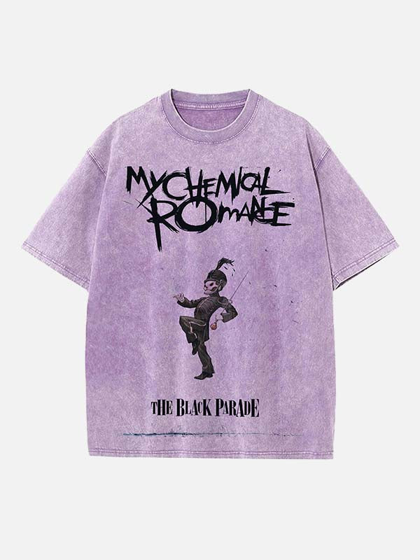 My Chemical Romance Print Round Neck T-shirt