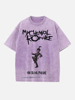 My Chemical Romance Print Round Neck T-shirt