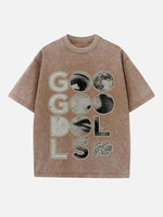The Goo Goo Dolls Print Round Neck T-shirt