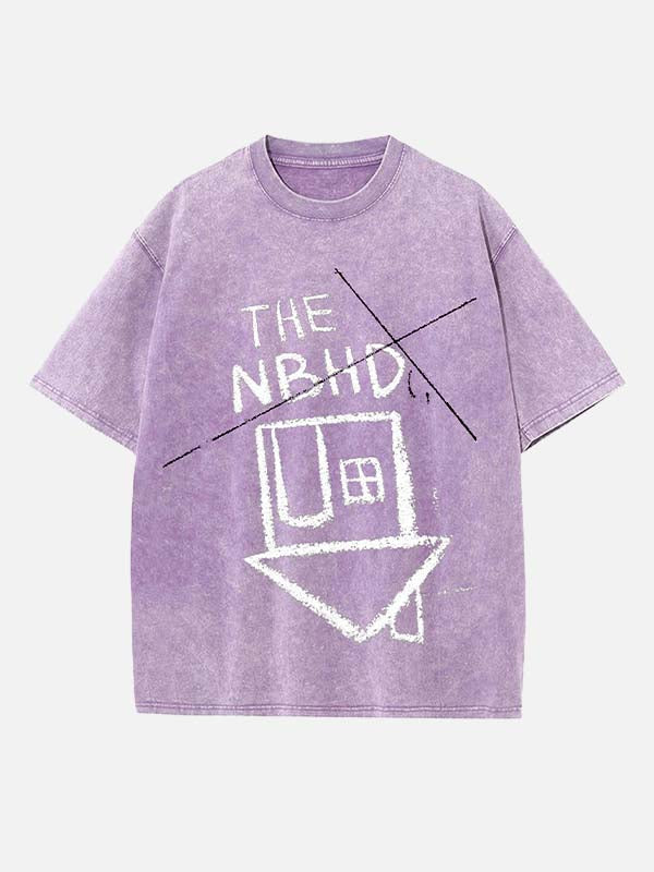 The Neighbourhood Print Round Neck T-shirt