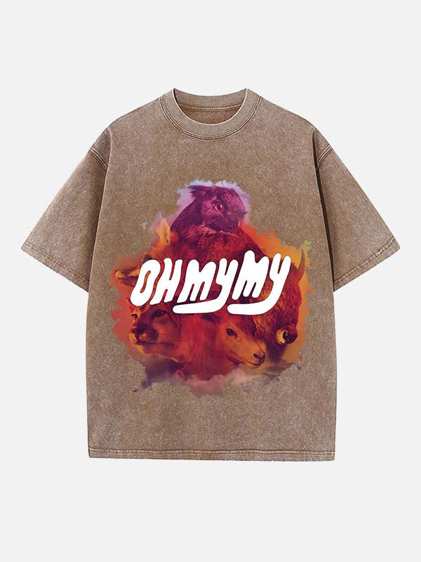 OneRepublic Print Round Neck T-shirt