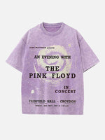 Pink Floyd Print Round Neck T-shirt