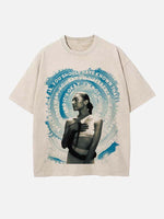 Olivia Dean Print Round Neck T-shirt