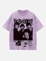 The Beatles Print Round Neck T-shirt