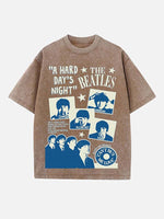 The Beatles Print Round Neck T-shirt