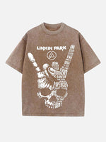Linkin Park Print Round Neck T-shirt
