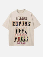 The Killers Print Round Neck T-shirt