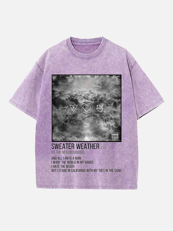 The Neighbourhood Print Round Neck T-shirt