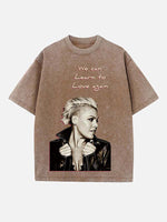P!nk Print Round Neck T-shirt