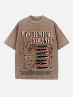 My Chemical Romance Print Round Neck T-shirt