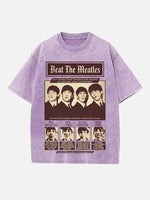 The Beatles Print Round Neck T-shirt