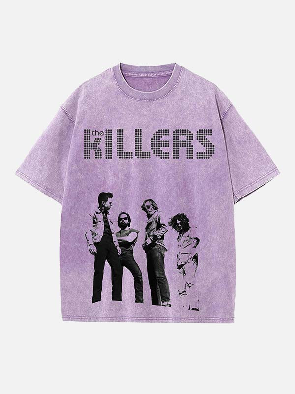 The Killers Print Round Neck T-shirt