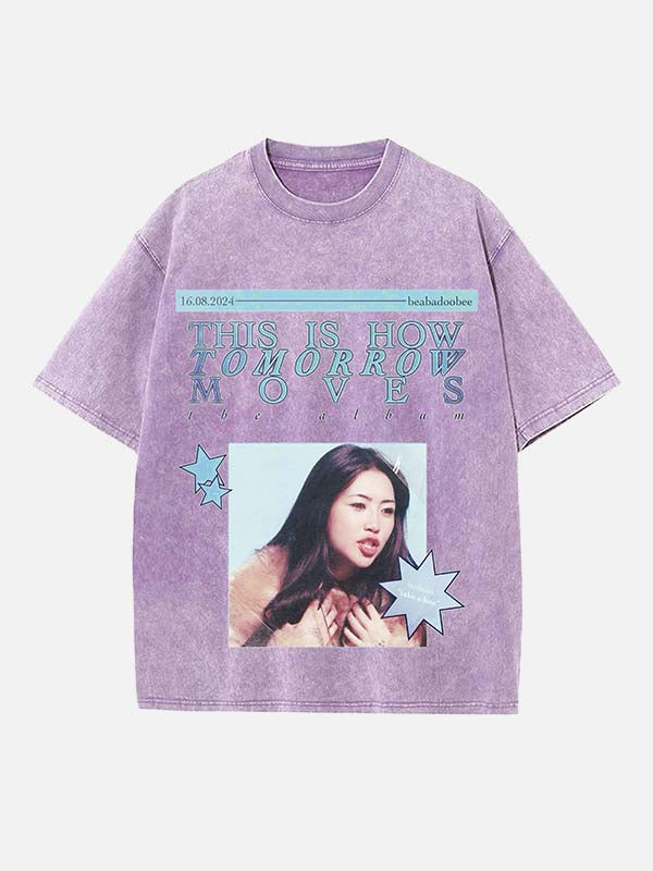 Beabadoobee Print Round Neck T-shirt