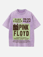 Pink Floyd Print Round Neck T-shirt