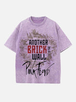 Pink Floyd Print Round Neck T-shirt