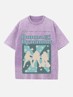 ABBA Print Round Neck T-shirt