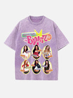 KATSEYE Print Round Neck T-shirt