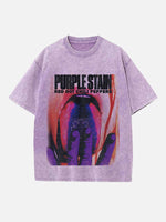 Red Hot Chili Peppers Print Round Neck T-shirt