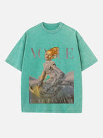 Ariana Grande Print Round Neck T-shirt