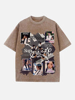 ILLIT Print Round Neck T-shirt