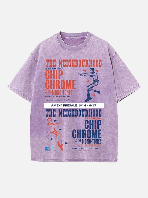 The Neighbourhood Print Round Neck T-shirt