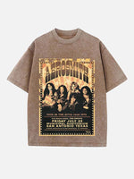 Aerosmith Print Round Neck T-shirt