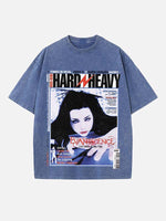 Evanescence Print Round Neck T-shirt