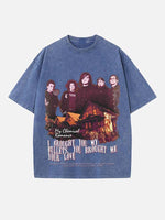 My Chemical Romance Print Round Neck T-shirt