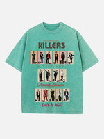 The Killers Print Round Neck T-shirt