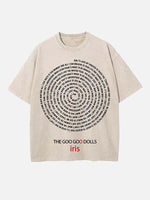 The Goo Goo Dolls Print Round Neck T-shirt