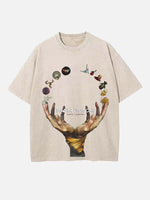 Imagine Dragons Print Round Neck T-shirt