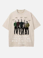 OneRepublic Print Round Neck T-shirt