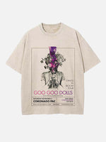 The Goo Goo Dolls Print Round Neck T-shirt