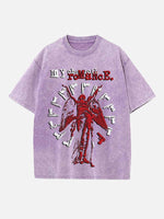 My Chemical Romance Print Round Neck T-shirt