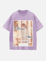 Olivia Dean Print Round Neck T-shirt