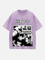 Limp Bizkit Print Round Neck T-shirt