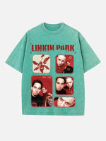 Linkin Park Print Round Neck T-shirt