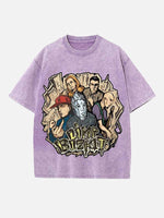 Limp Bizkit Print Round Neck T-shirt