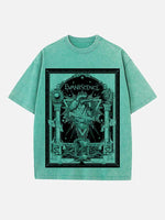 Evanescence Print Round Neck T-shirt