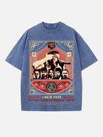 Linkin Park Print Round Neck T-shirt