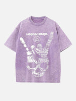 Linkin Park Print Round Neck T-shirt