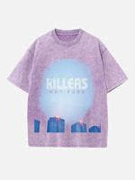 The Killers Print Round Neck T-shirt