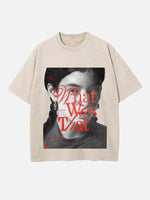 Lorde Print Round Neck T-shirt