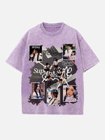 ILLIT Print Round Neck T-shirt