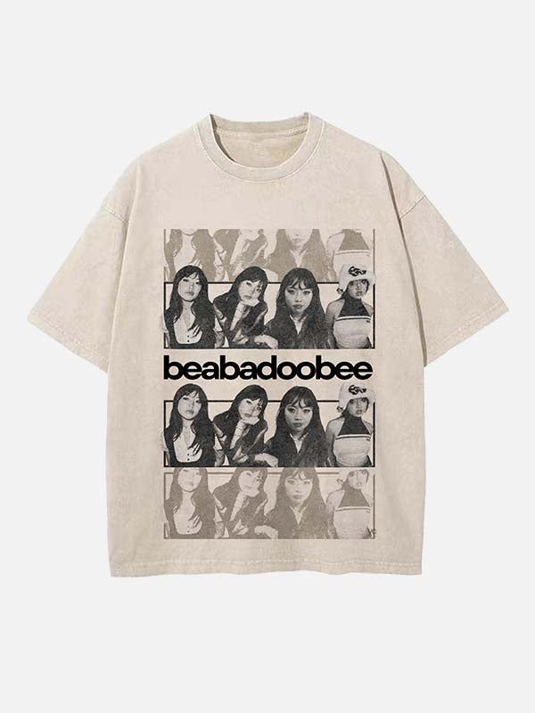 Beabadoobee Print Round Neck T-shirt