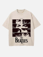 The Beatles Print Round Neck T-shirt