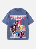 ILLIT Print Round Neck T-shirt