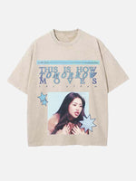 Beabadoobee Print Round Neck T-shirt